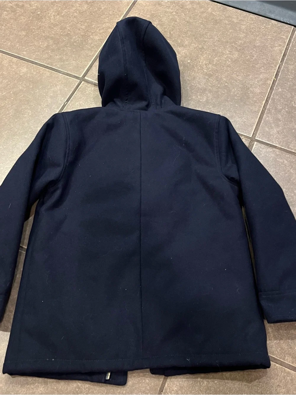 Gymboree Classic Dark Navy Toggle Duffle Coat Jacket